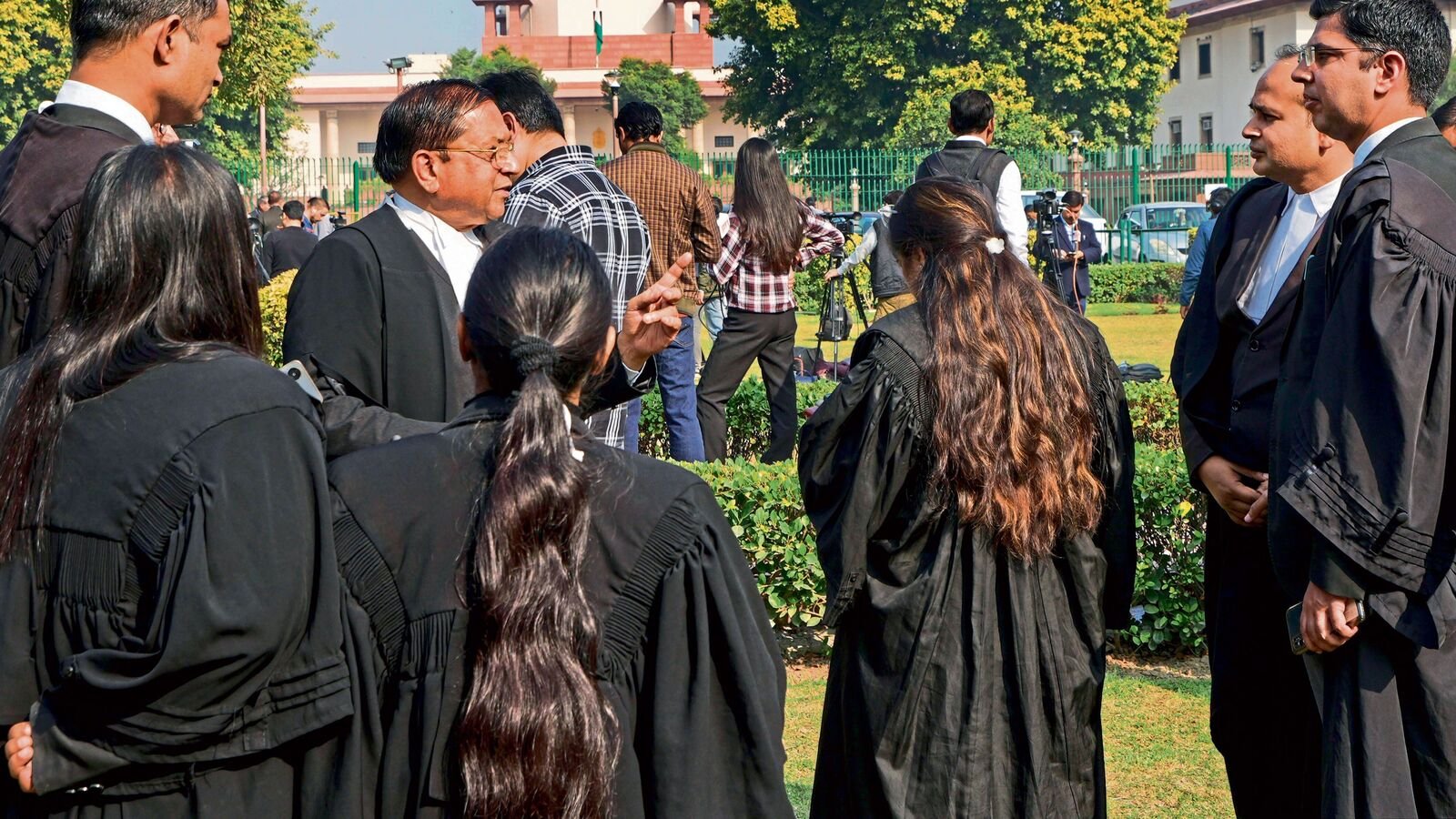 The development comes after concerns were raised over impersonation and unauthorised conduct in the court complex. File photo