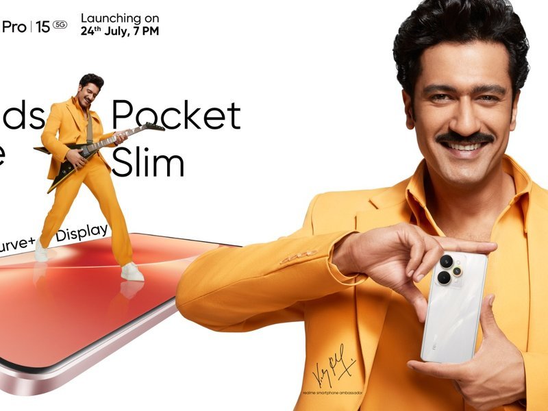 Realme 15 श्रृंखला सभी नए 4D वक्र+ डिस्प्ले के साथ स्लिम डिज़ाइन को परिभाषित करती है