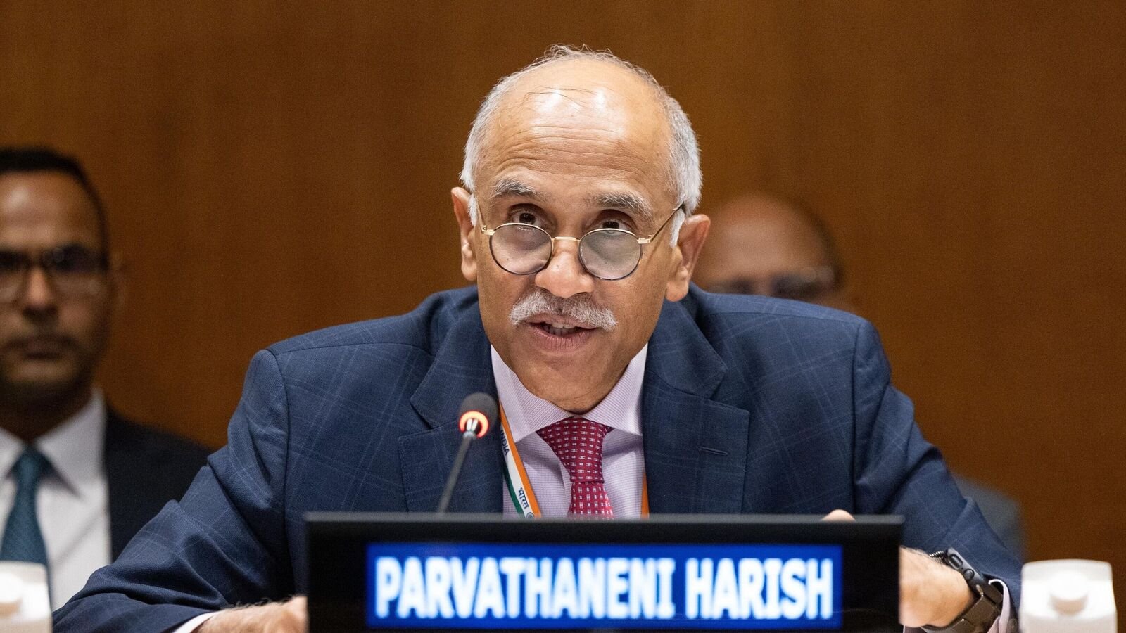 Permanent Representative of India to the United Nations Harish Parvathaneni