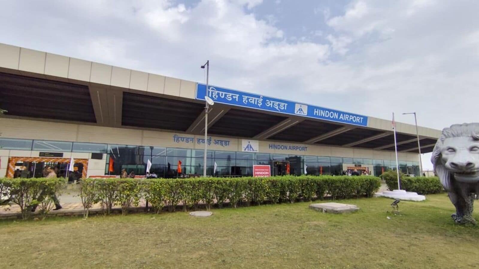 The Hindon airport in Ghaziabad. (PTI Photo)