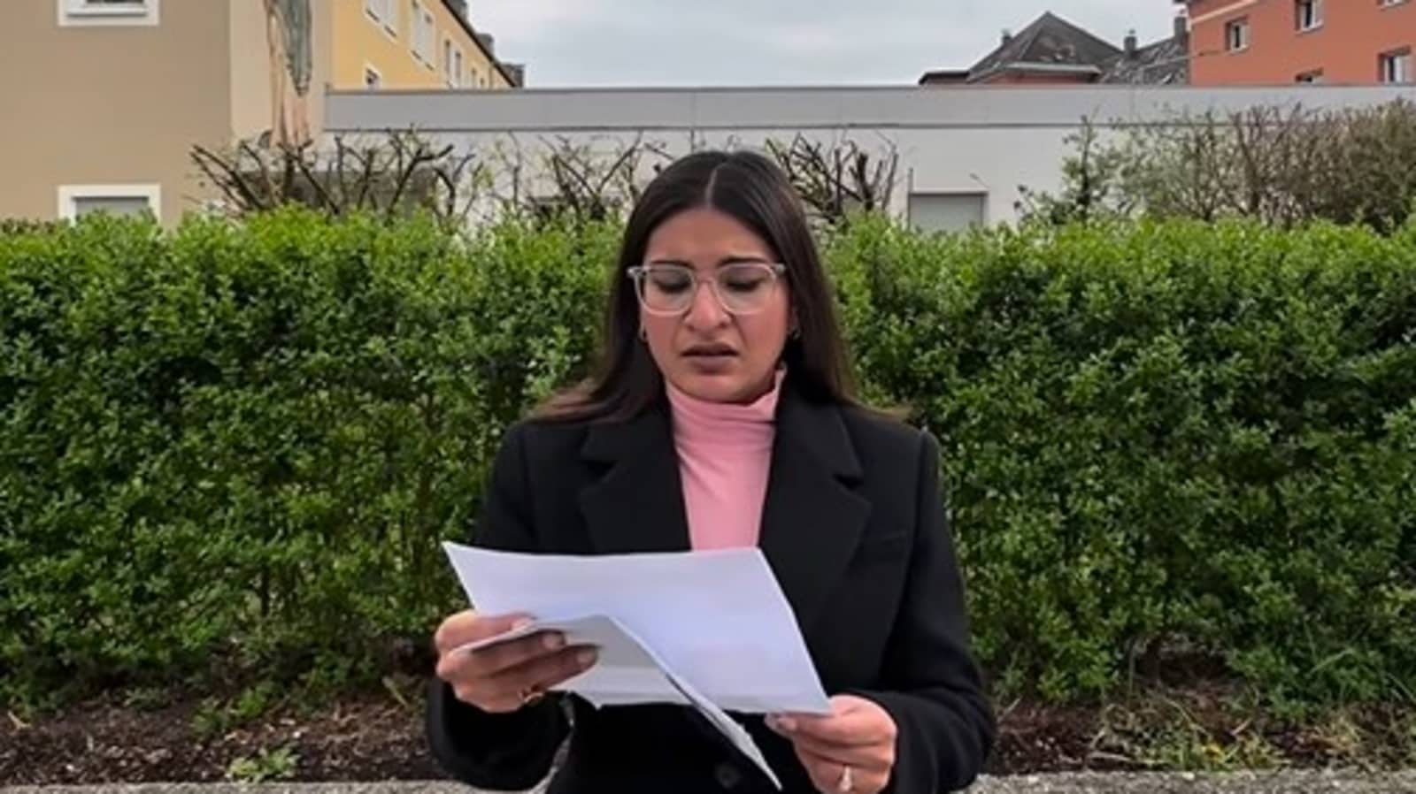 Vaishali Dutt posted a video praising India on Instagram