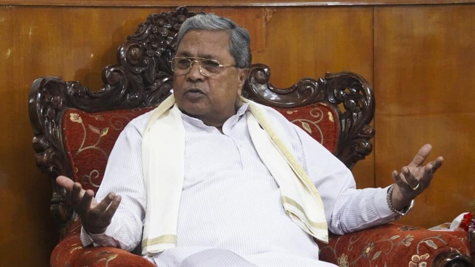 Siddaramaiah. (PTI)