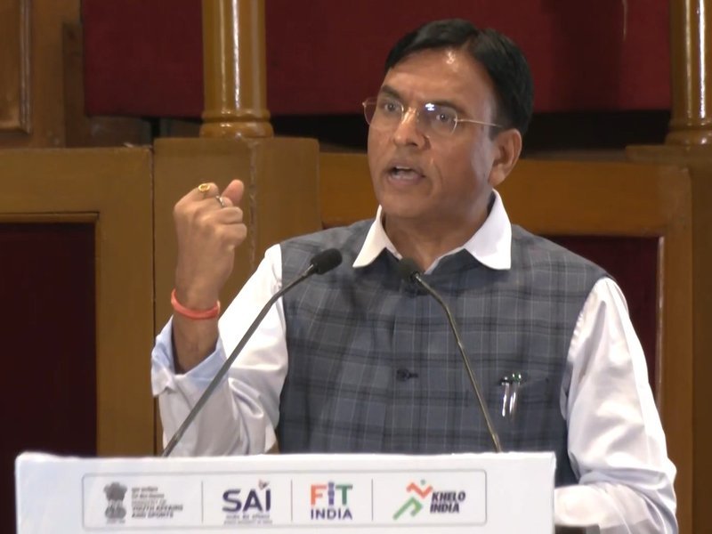 केंद्र सरकार खेलों के विकास के लिए निर्धारित है, खेल में बोलो मंसुख मंडाविया ने बात की है