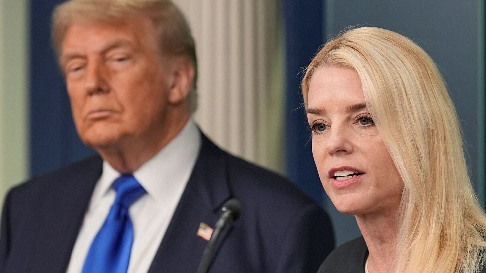 Report claims Pam Bondi told Donald Trump he was mentioned in Epstein Files