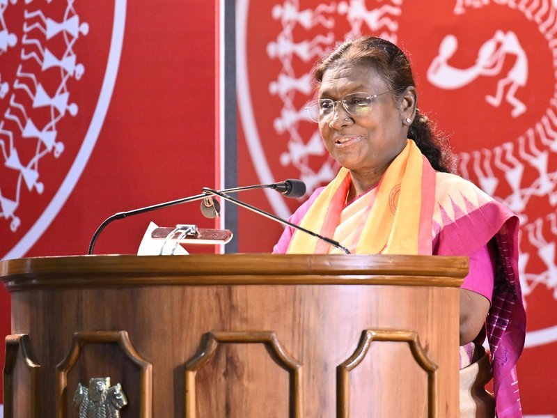 जीवनशैली में बदलाव मानसिक शांति दे सकता है: राष्ट्रपति द्रौपदी मुरमू