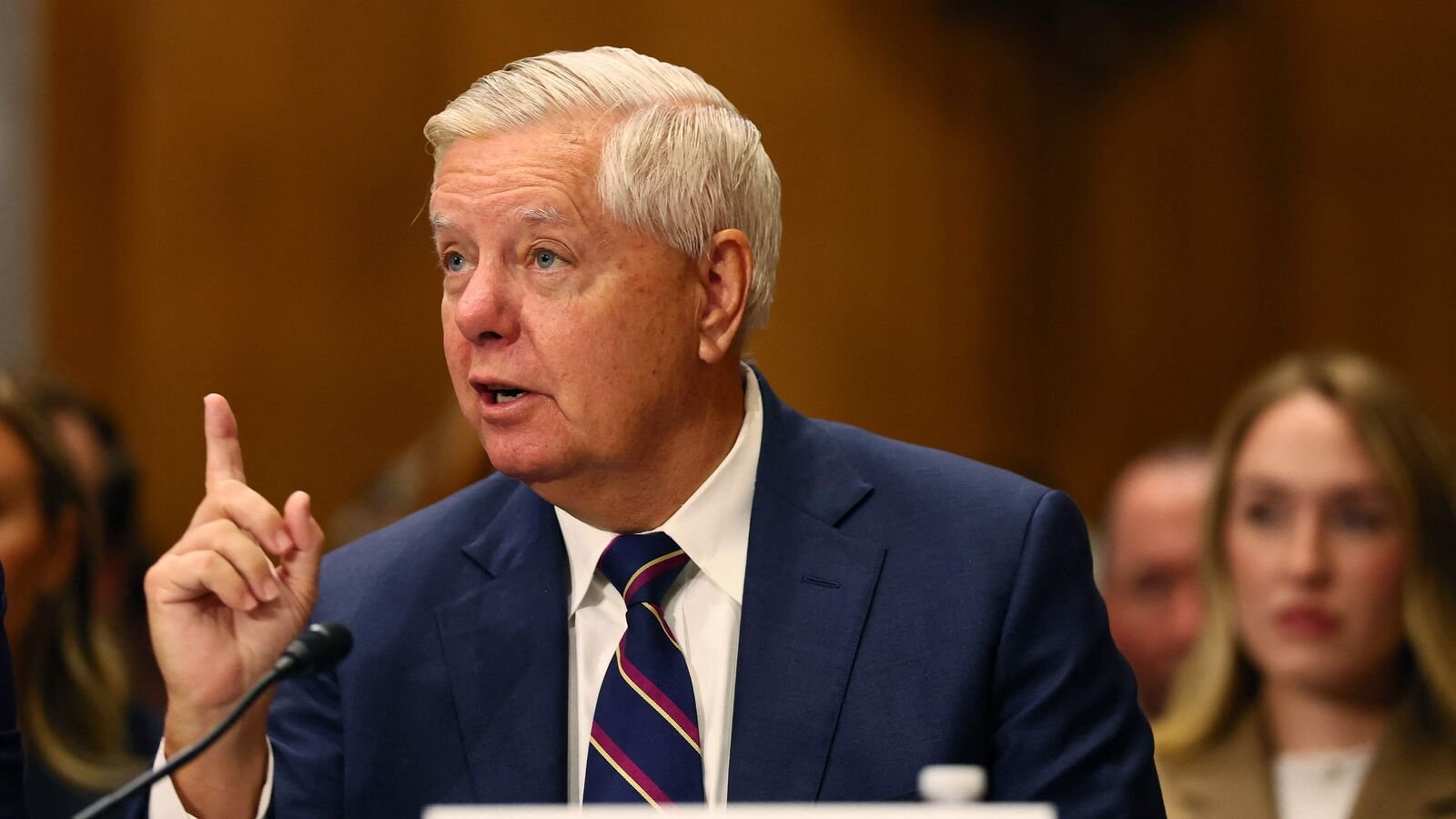 US Senator Lindsey Graham has warned that President Donald Trump will impose steep tariffs on countries that continue to import oil from Russia, specifically naming India, China and Brazil