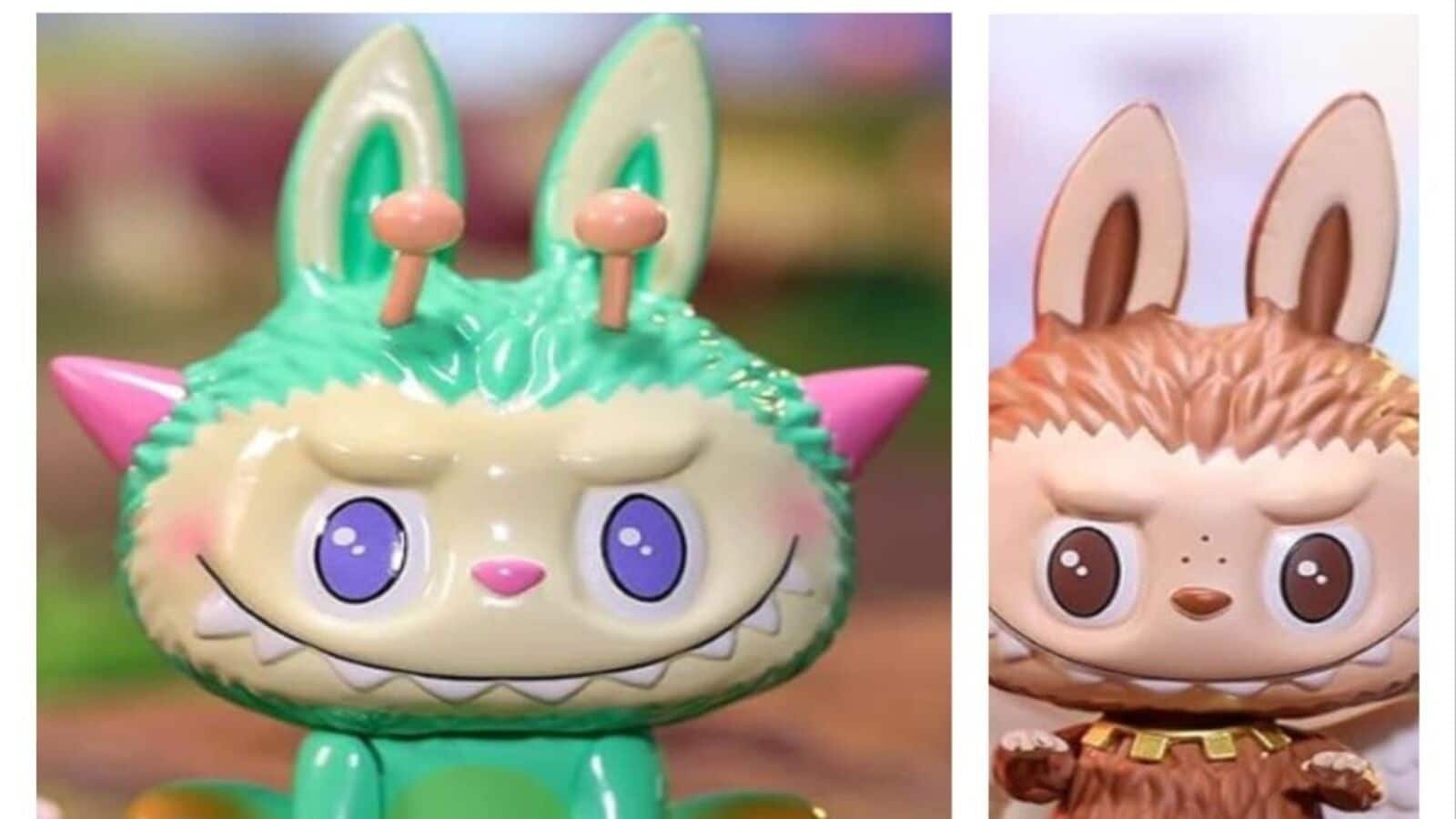Labubu, a small monster with sharp teeth and big eyes, is the latest collectible craze. (Image: Amazon website)