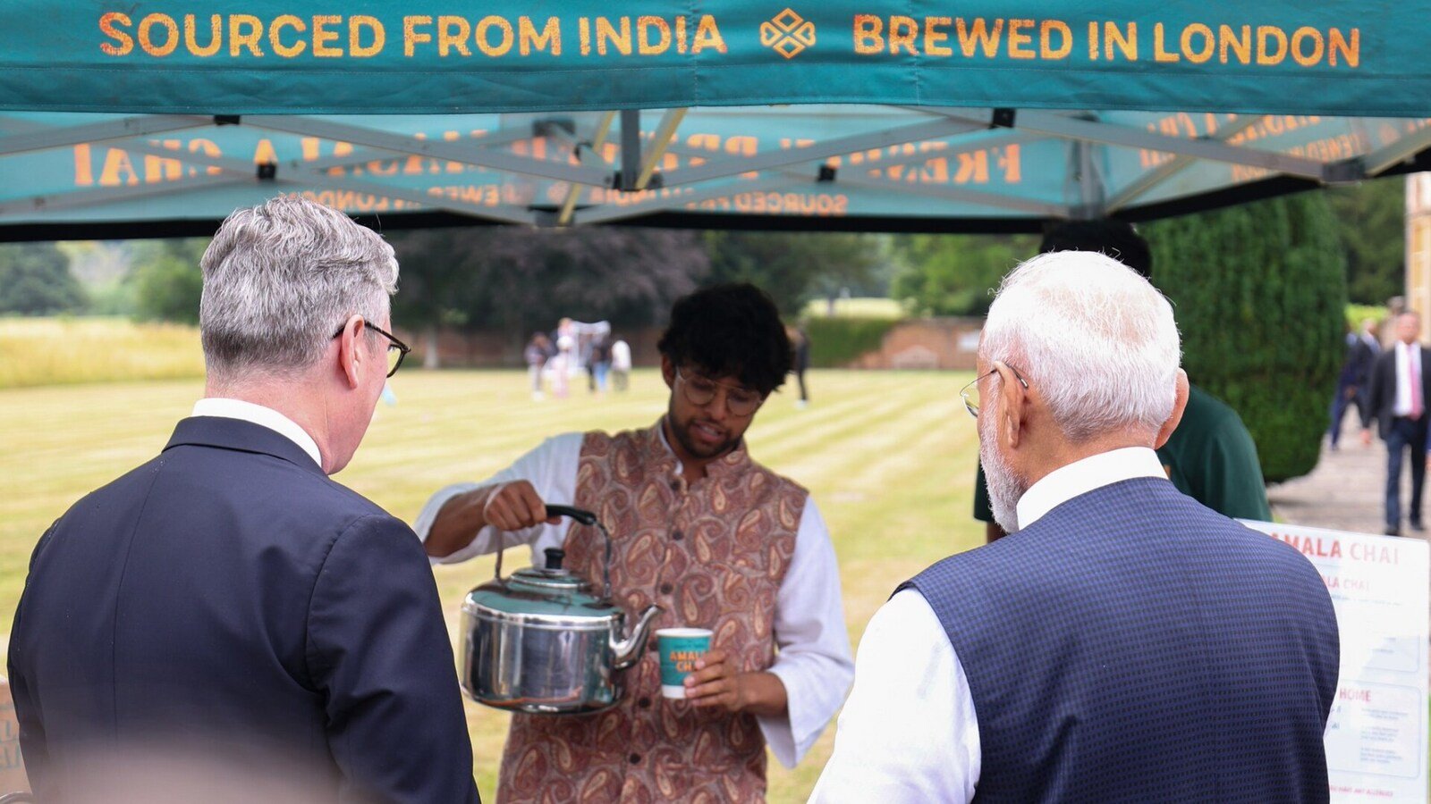 Modi, Starmer Share Chai Moments.