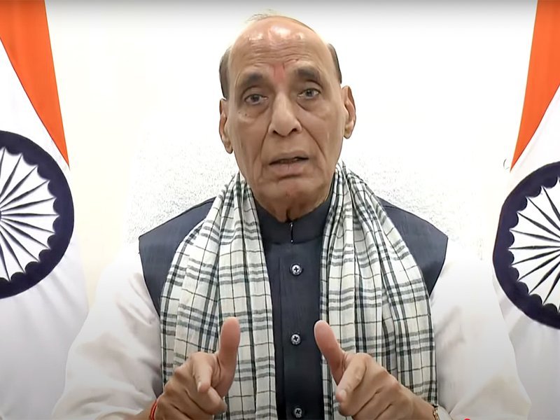 भारत इन्फ्रा, लॉजिस्टिक्स सेक्टरों में अभूतपूर्व परिवर्तन: राजनाथ सिंह