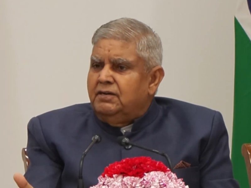 मानसून सत्र से पहले उपराष्ट्रपति धंकेर की अपील, 'आपसी सम्मान है और व्यक्तिगत हमलों से बचें'