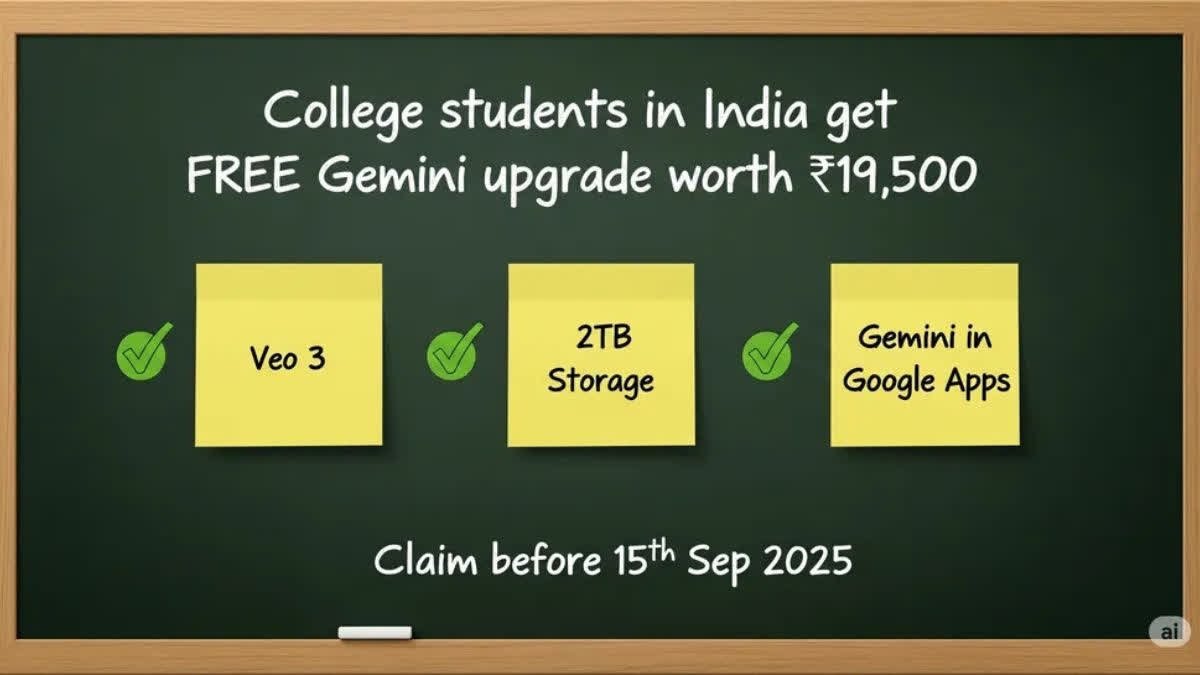 मिथुन एआई प्रो की Google सदस्यता भारतीय छात्रों को मुफ्त दे रही है, ₹ 19,500 का लाभ उठाने की प्रक्रिया को जानें