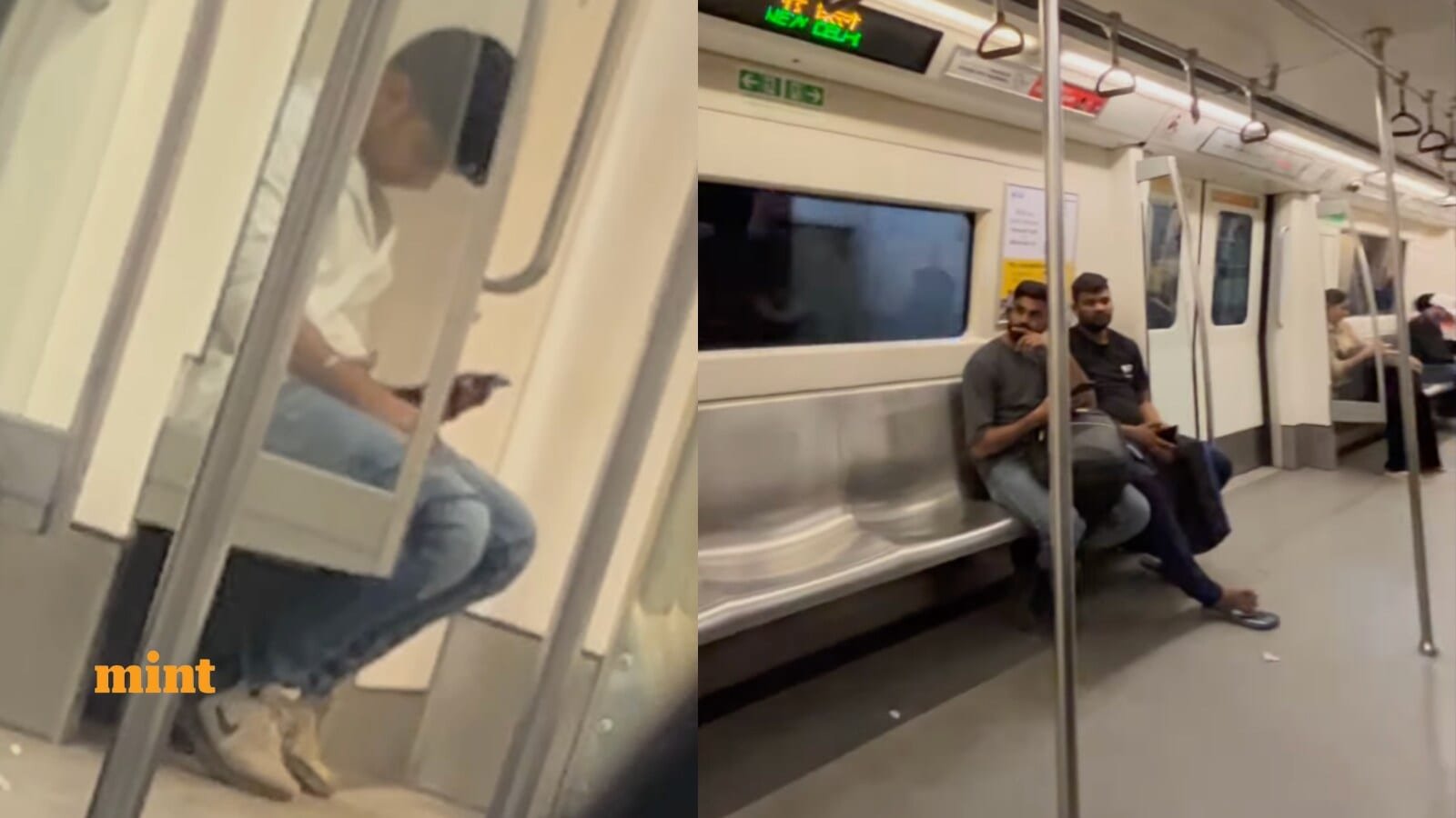 Viral Video: Male passengers found in Delhi Metro women's coach late at night; gender debate starts, ‘Men pay more tax…’