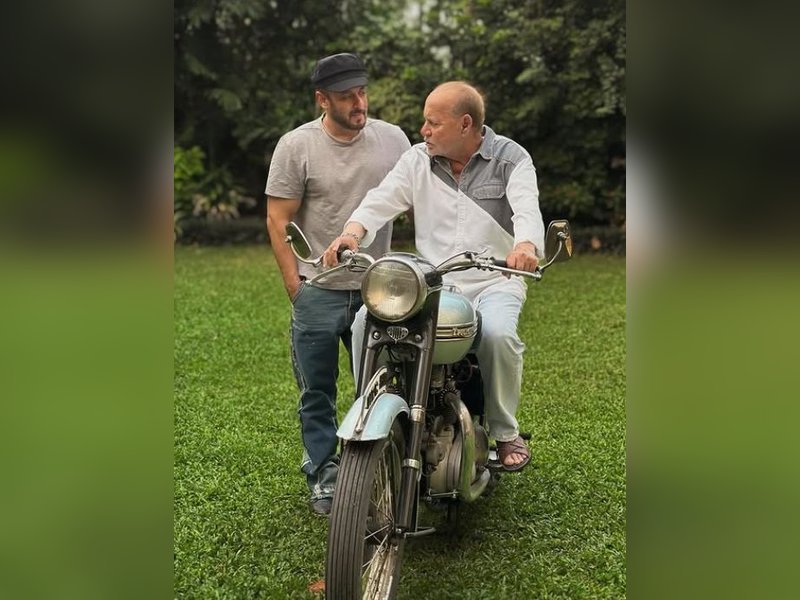 सलमान खान को अपने पिता से मिलने के लिए अपने खेत के रास्ते में एक बाइक से गिरना याद है