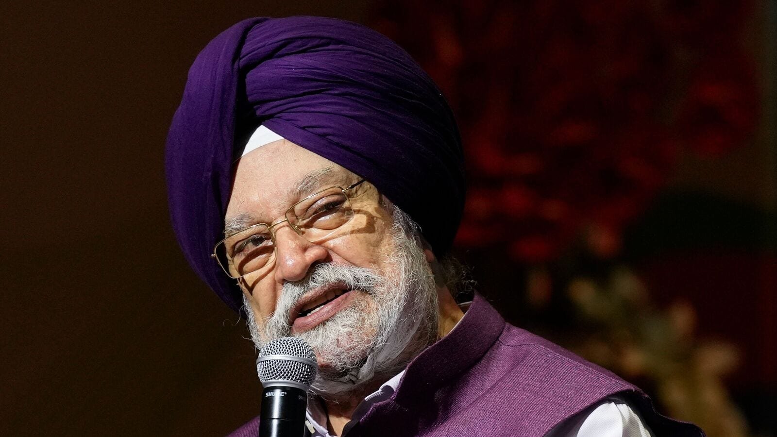 New Delhi: Union Minister for Petroleum and Natural Gas Hardeep Singh Puri speaks during the UrjaVarta 2025, in New Delhi, Thursday, July 17, 2025.