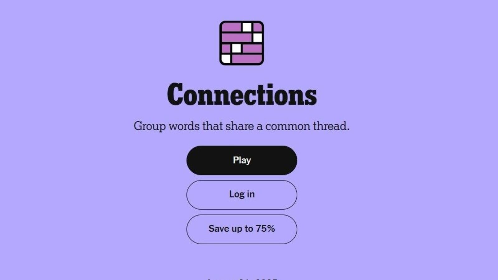 NYT connections answers and hints for August 31.