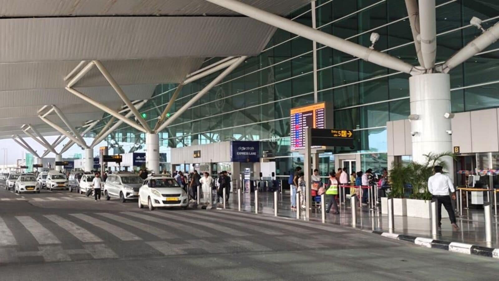 The T1 terminal of Delhi airport. (Vipin Kumar/ HT Photo)