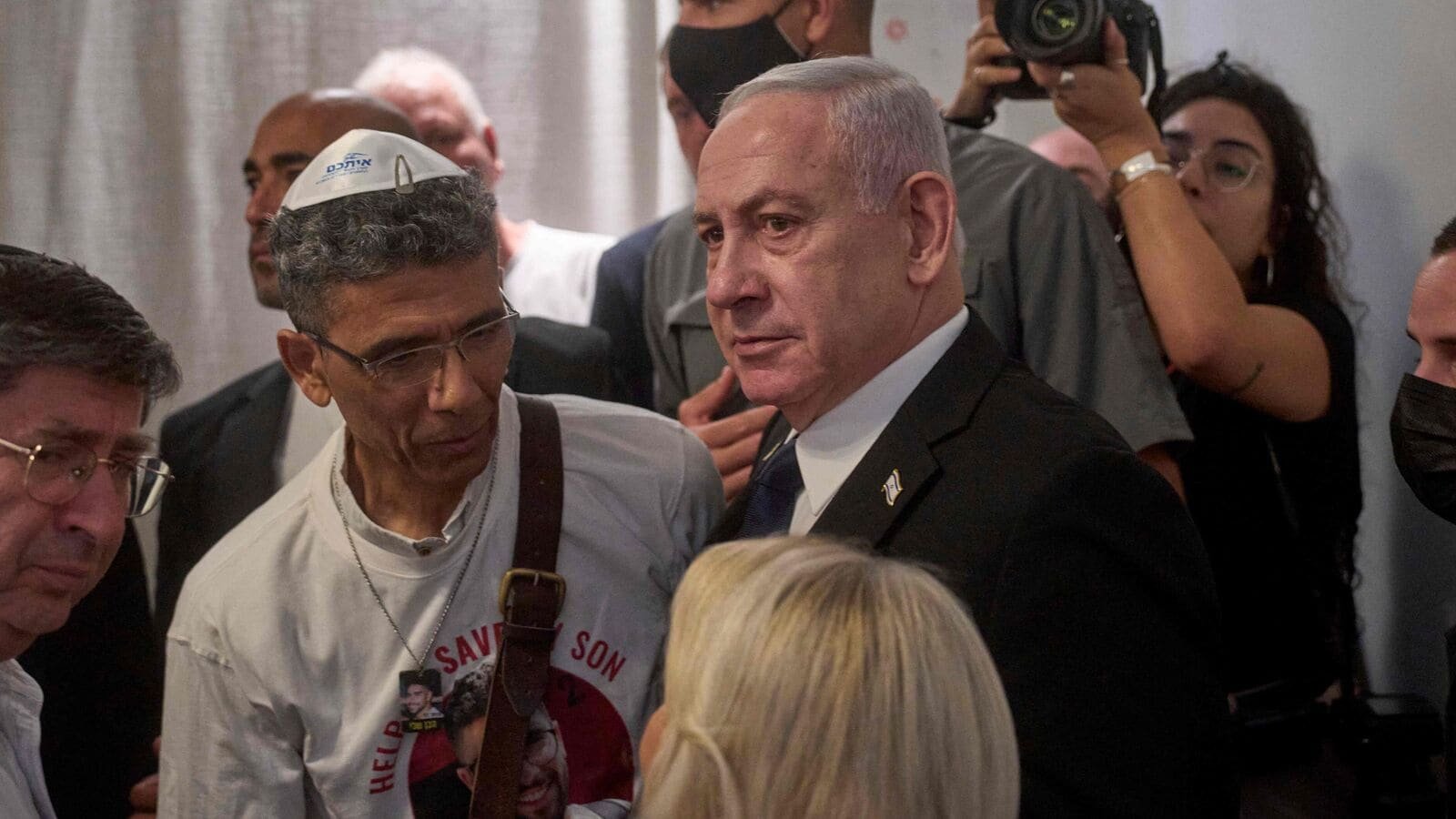 Israel's Prime Minister Benjamin Netanyahu. (Photo by Ohad Zwigenberg / POOL / AFP)