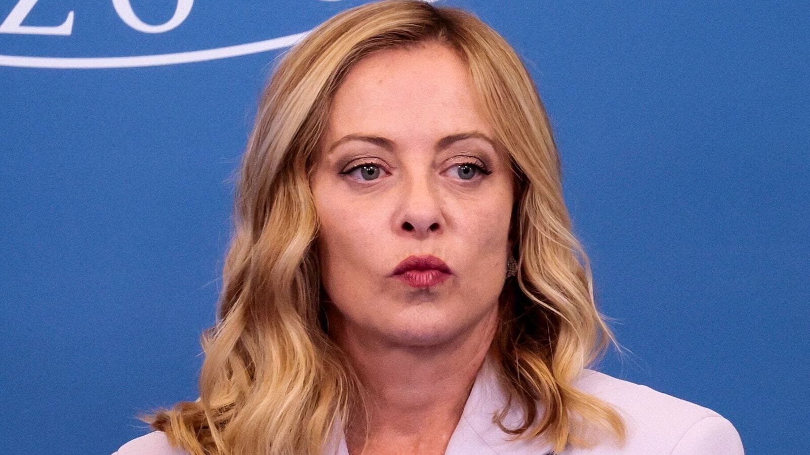 A pornographic website, Phica, posted doctored images of high-profile Italian women, including Prime Minister Giorgia Meloni (in pic) and opposition leader Elly Schlein, sparking outrage. REUTERS/Remo Casilli/File photo