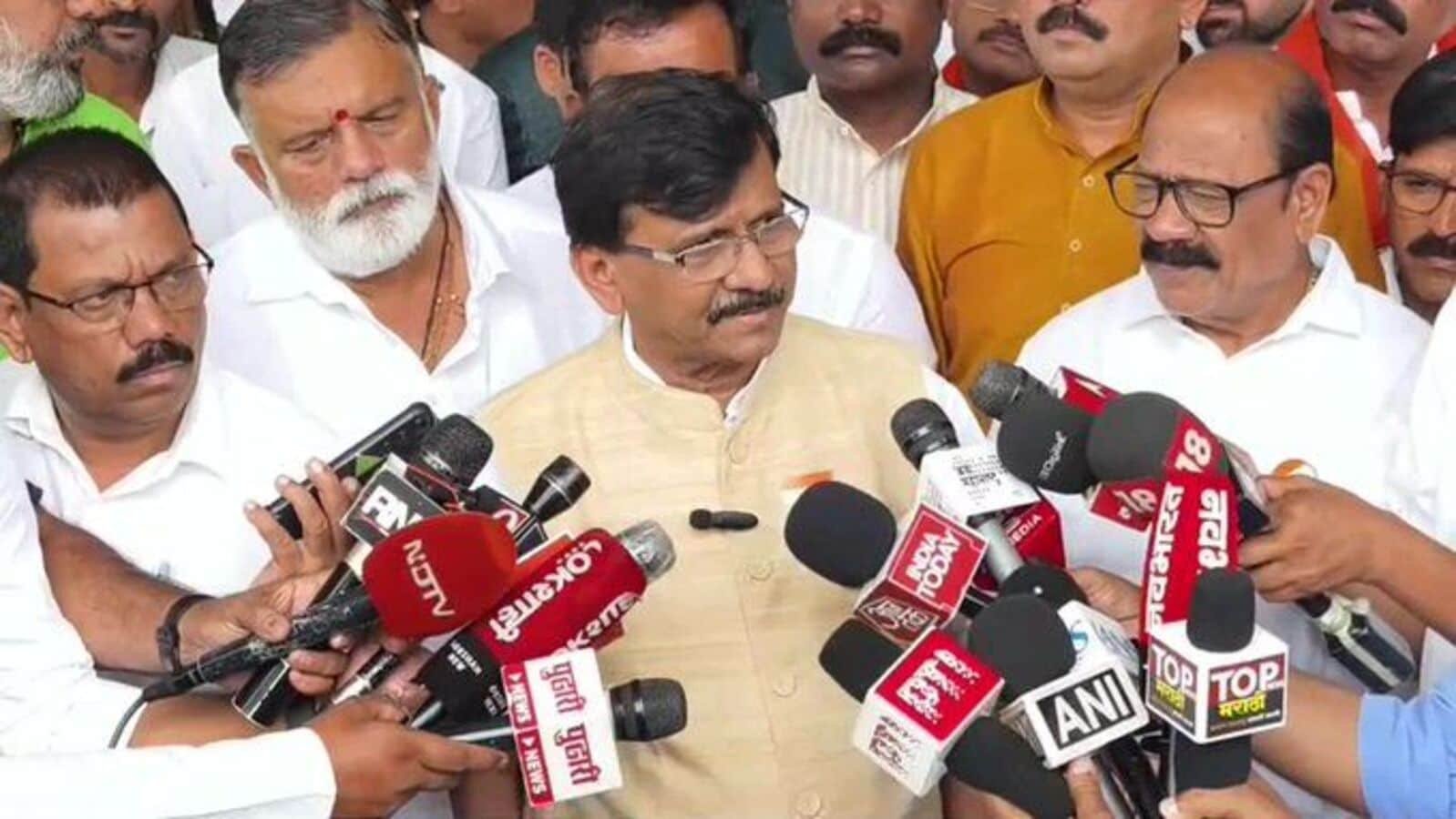 Shiv Sena (UBT) parliamentarian Sanjay Raut.