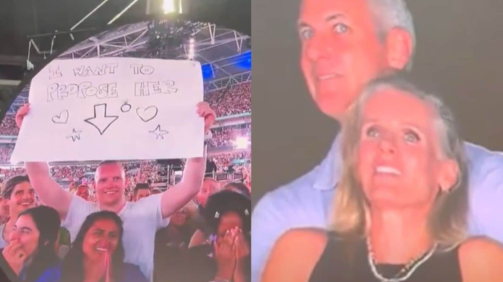 The playful remarks were a nod to the viral incident at Coldplay’s Boston show earlier this year.