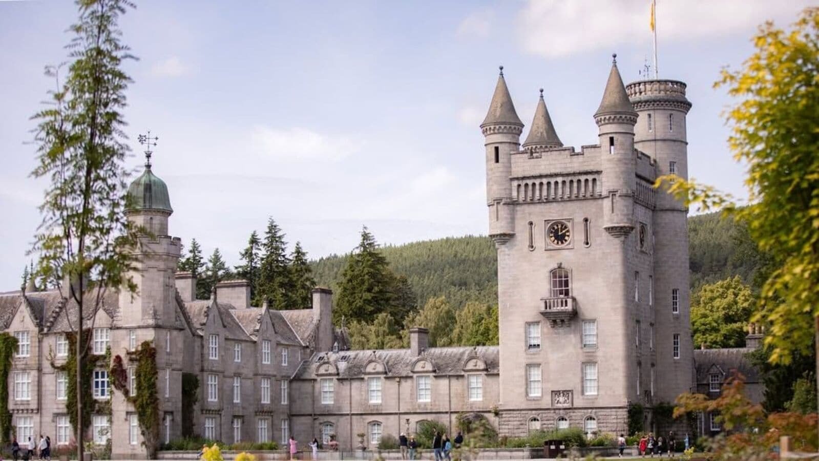 Balmoral Castle shut down for the public due to Storm Floris.