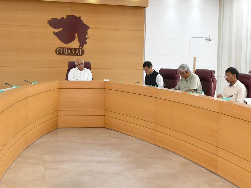 गांधीनगर: सरदार पटेल नेशनल एक्टा ट्रस्ट की छठी शासी बॉडी मीटिंग सीएम भूपेंद्र पटेल की अध्यक्षता में