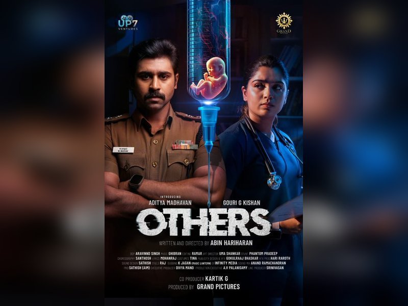 गौरी किशन का पहला लुक, आदित्य माधवन के मेडिकल क्राइम थ्रिलर 'अन्य' ने जारी किया