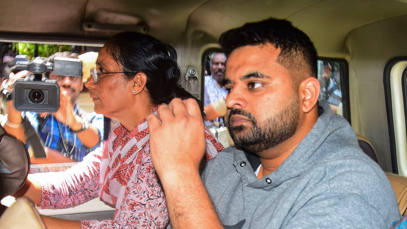 Suspended JD(S) MP Prajwal Revanna