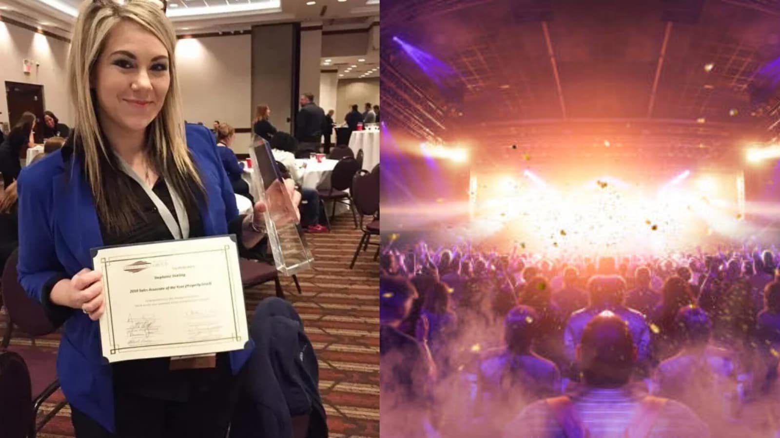 Stephanie Starling, 38, accused Malik of sliding his hand up her thigh and squeezing her behind at the concert in Detroit.