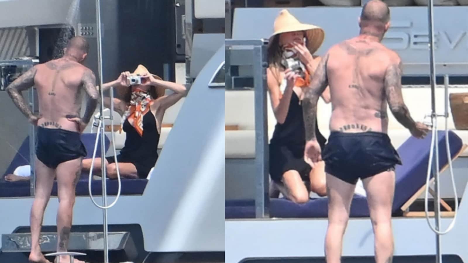David and Victoria Beckham’s Yacht Holiday Goes Viral.