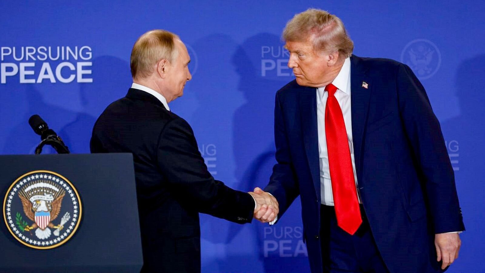 Donald Trump says ‘major point of contention’ in Vladimir Putin Alaska meeting was...