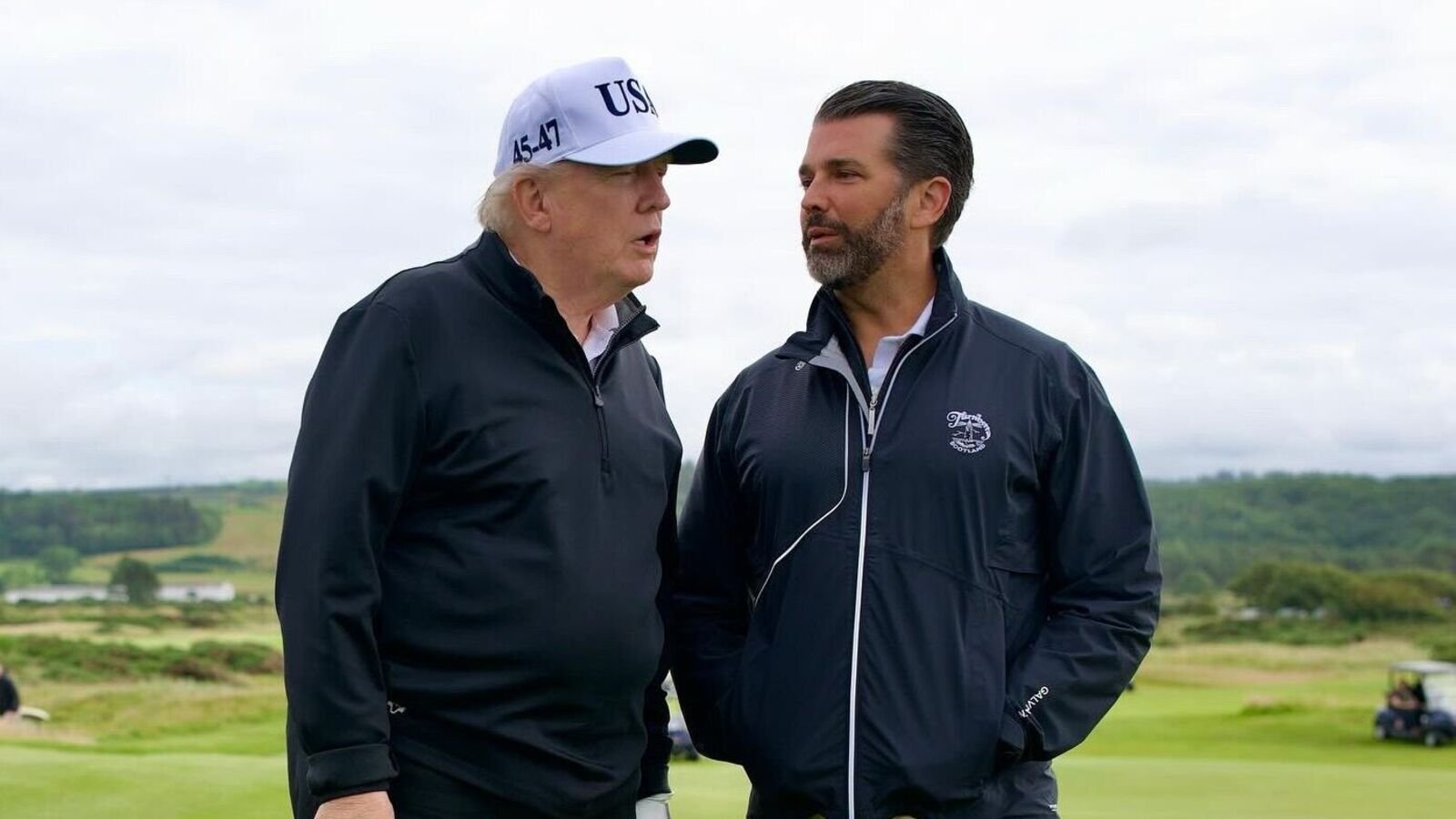 Donald Trump and Donald Trump Jr