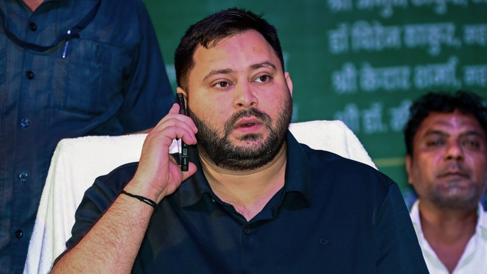 LoP in Bihar assembly and RJD leader Tejashwi Yadav.