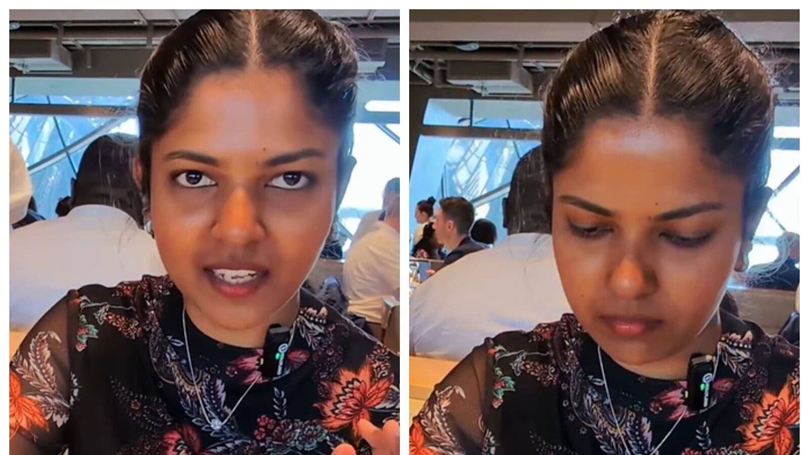 Ishwarya recently shared a video about her expensive yet underwhelming meal at Le Jules Verne.