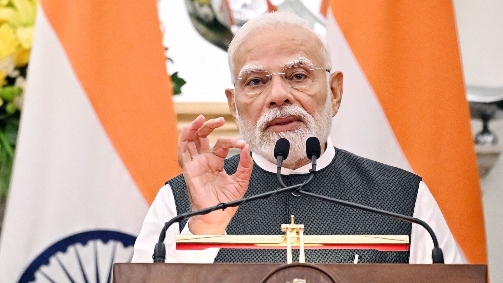 Prime Minister Narendra Modi expresses grief over loss of lives in Vaishno Devi, Jammu and Kashmir