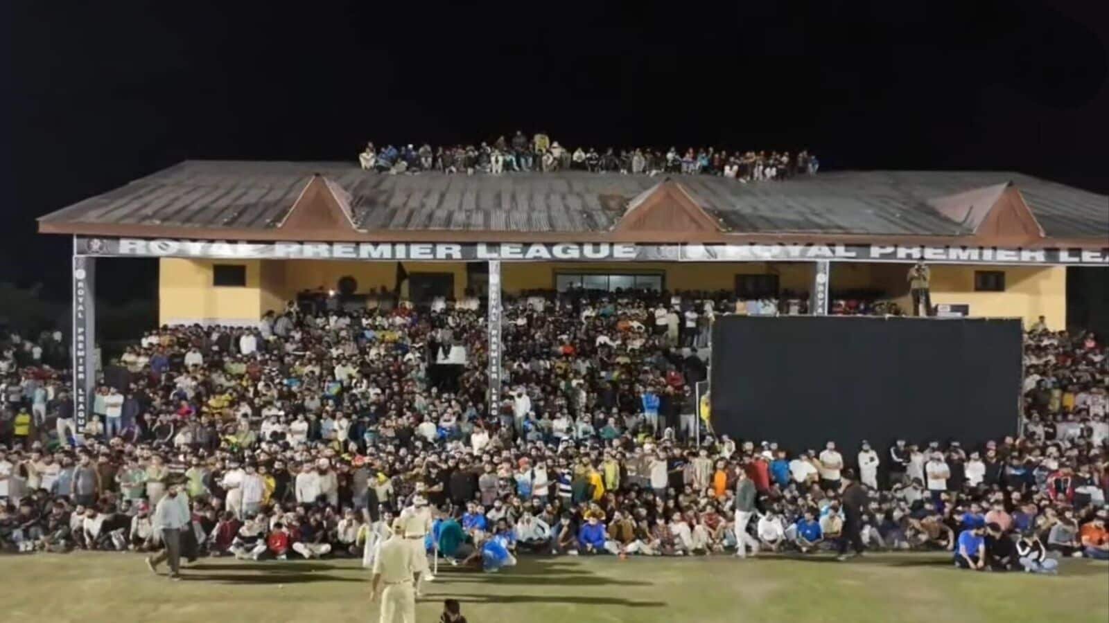 A new inning in Pulwama:  Kashmir’s first floodlit cricket match draws thousands