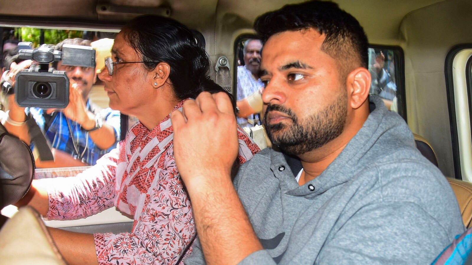 Suspended JD(S) MP Prajwal Revanna
