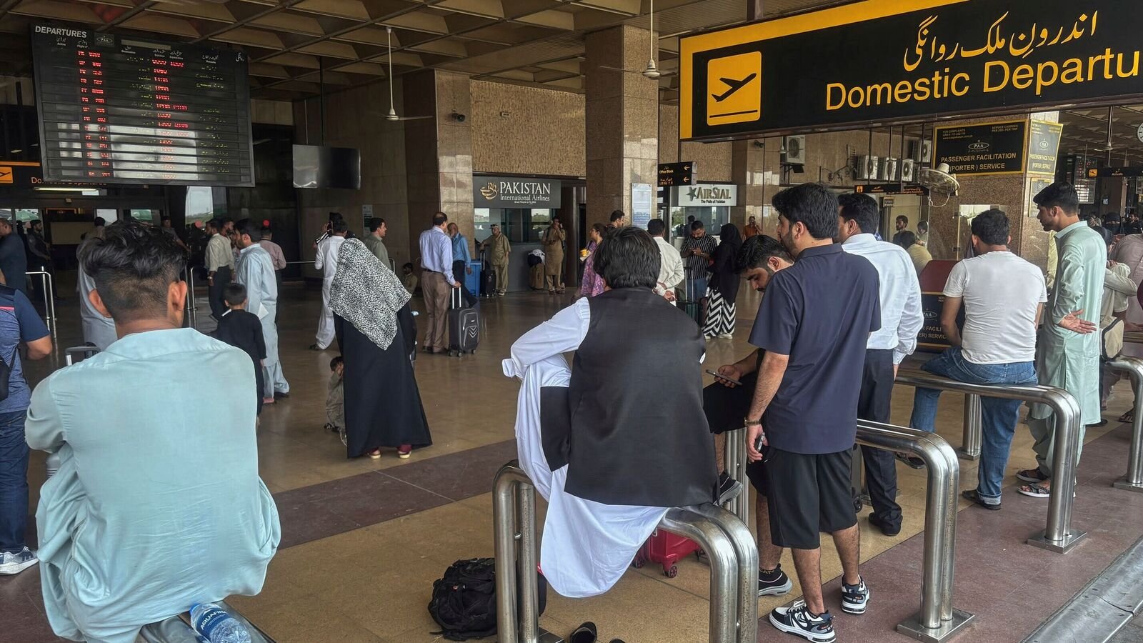 Plates made of what? Viral video shows bizarre find at Karachi airport; passenger says, ‘Pakistan’s condition is so bad’ (AP Photo/Mohammad Farooq)