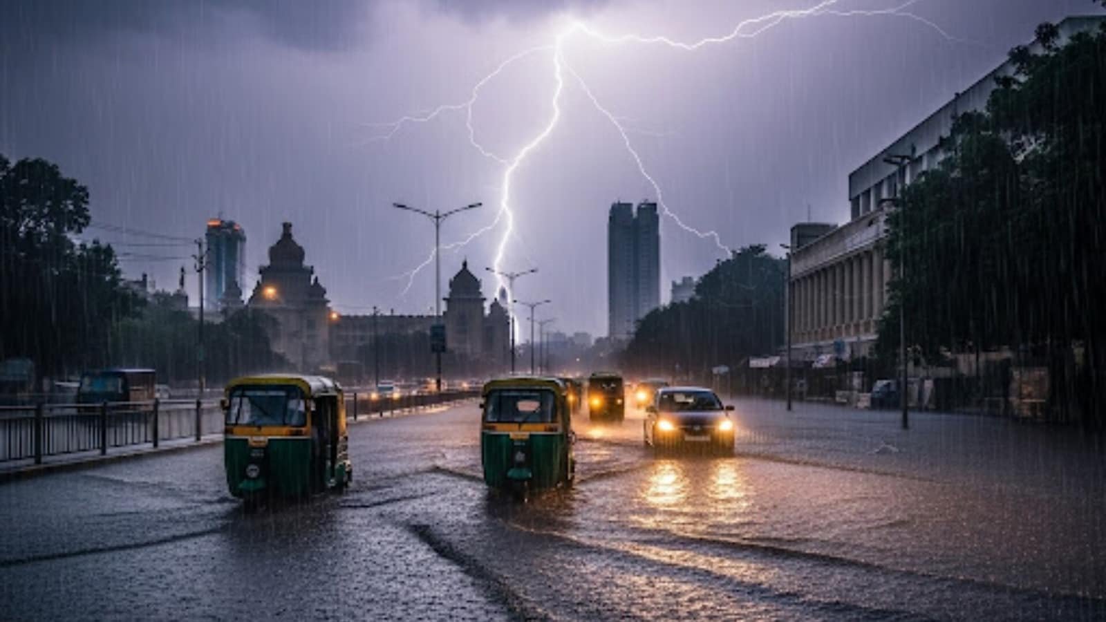 Rain to Continue in Bengaluru; IMD Sounds Yellow Alert.