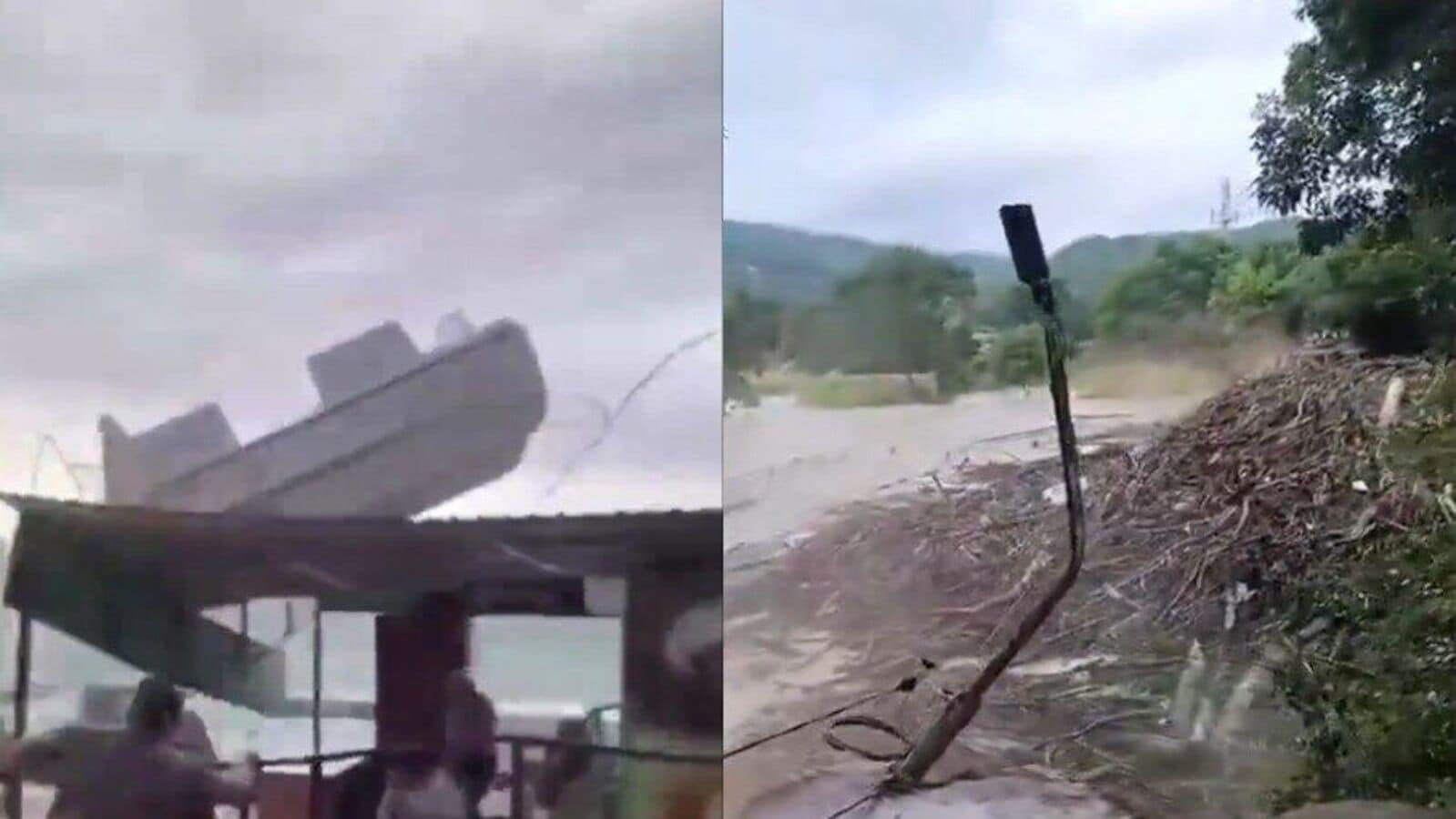 Terrifying videos: Tornado hurls boat in the air, bridge washed away after floods amid earthquake in Kamchatka, Russia