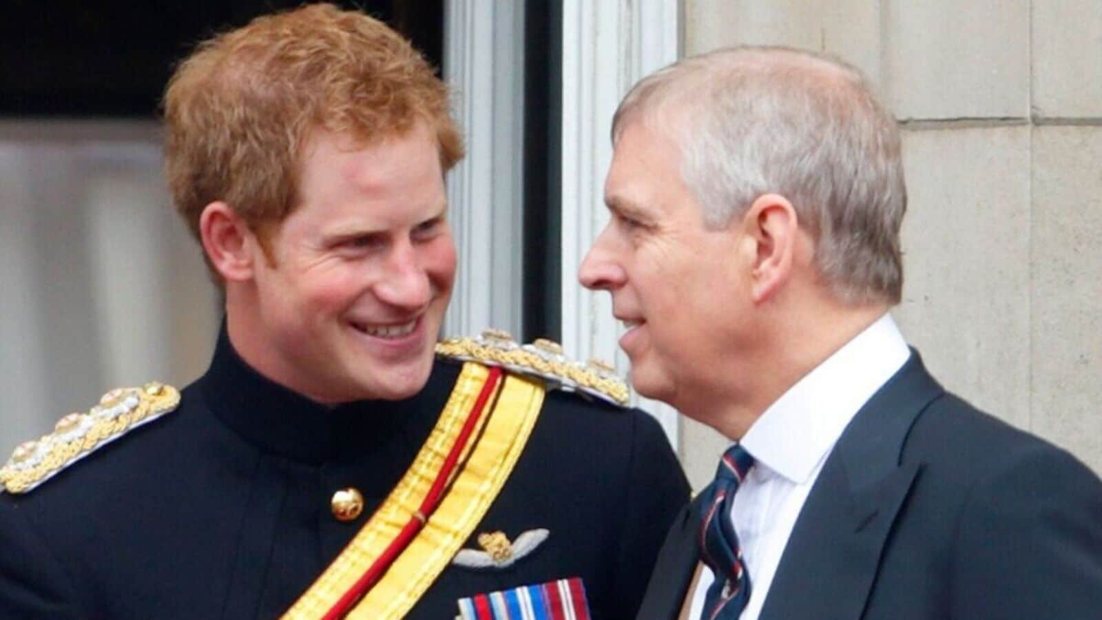 Prince Harry has slammed allegations from an upcoming royal biography that he had a physical fight with his uncle Prince Andrew, calling the story false and defamatory.