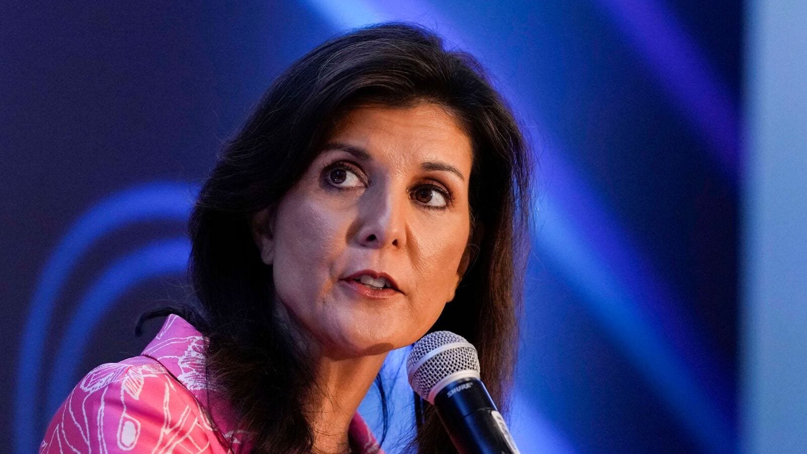 Nikki Haley slams Donald Trump’s China tariff pause, warns it risks US-India ties. (Justin Tang /The Canadian Press via AP)