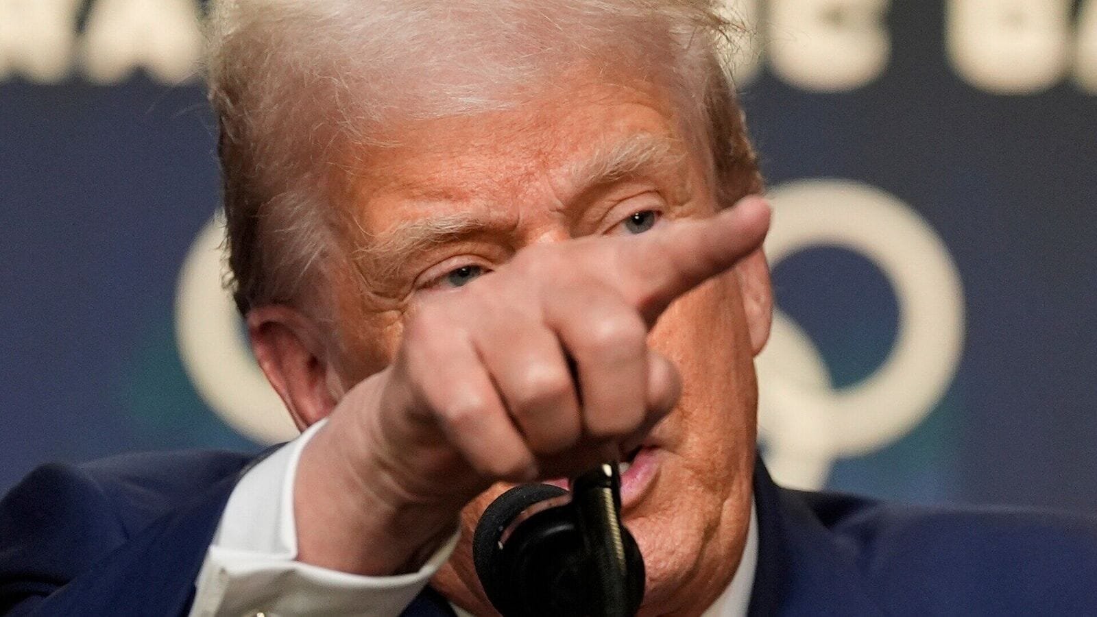 US President Donald Trump. (AP Photo/Alex Brandon)