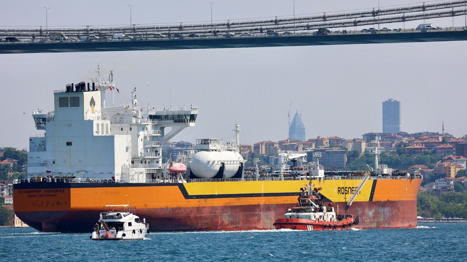 Rosneft's Russian-flagged crude oil tanker Vladimir Monomakh. India's rupee settlement mechanism, launched in 2022 to facilitate trade with sanction-hit Russia, has struggled to gain traction. (File Photo: Reuters)