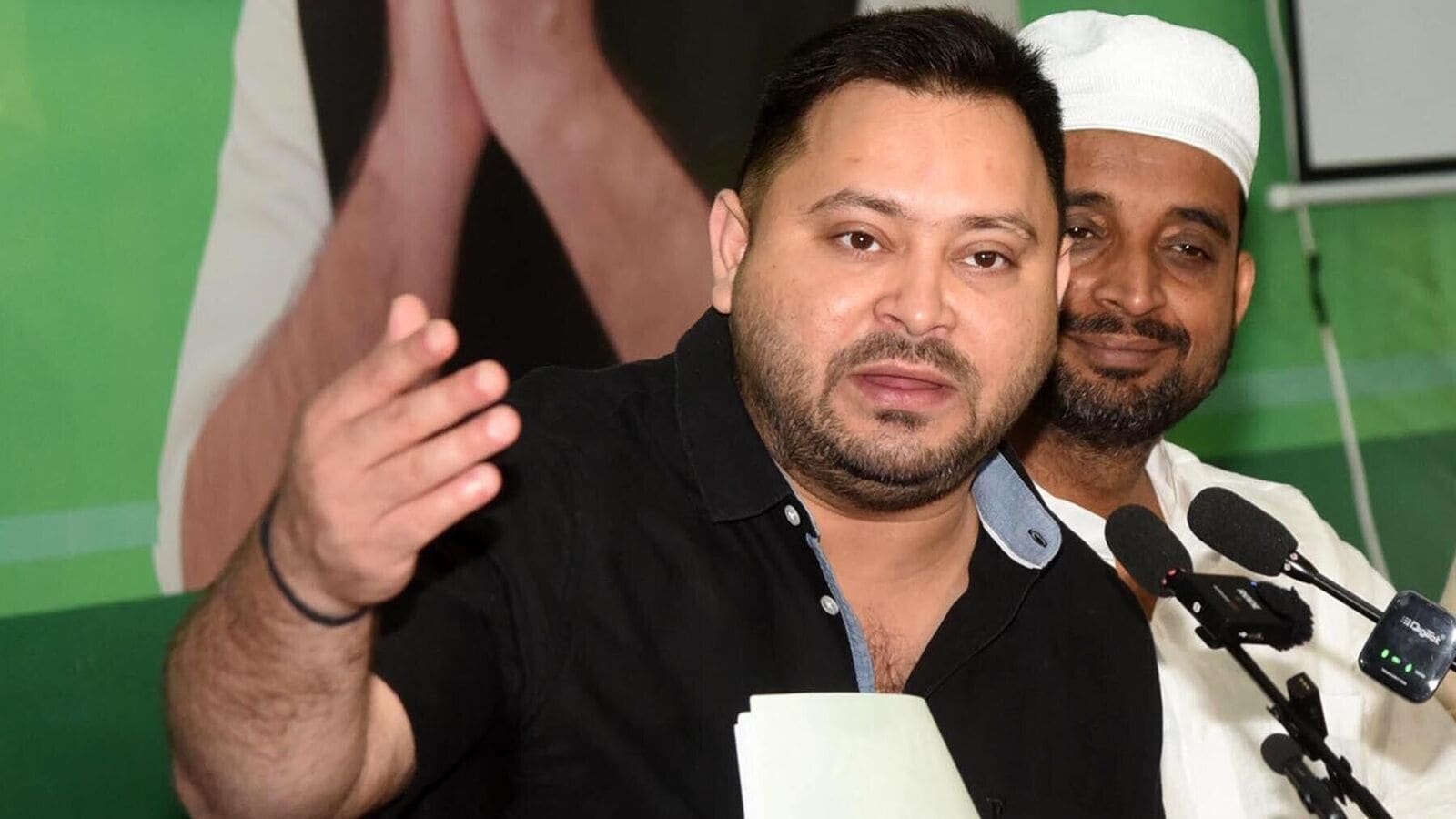 Tejashwi Yadav says EC ‘helping’ BJP leaders with 2 voter cards in poll-bound Bihar