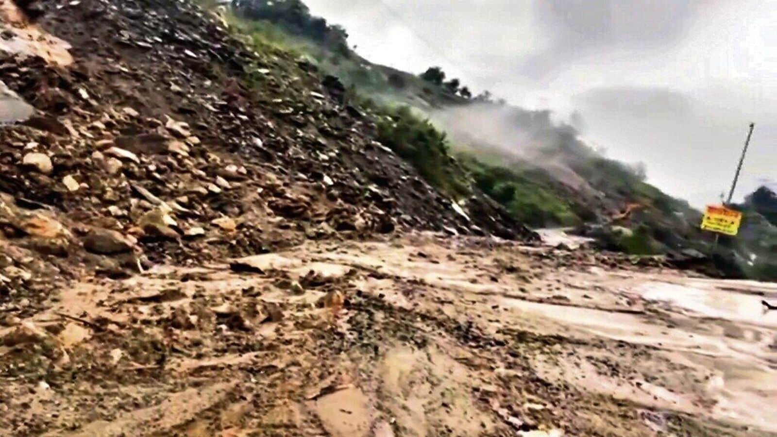 As heavy rainfall continues in parts of Himachal Pradesh, the India meteorological department’s (IMD) Shimla office has sounded an orange alert of heavy to very heavy rainfall in Kangra, Mandi and Sirmaur districts on August 12. (PTI File)