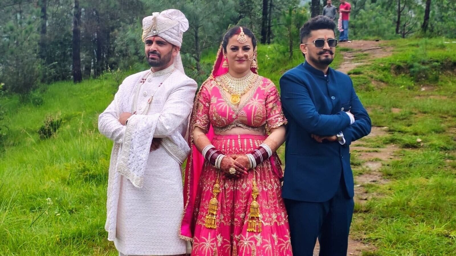 The Negi brothers from Shillai’s Thindo family tied the knot with Sunita Chauhan from Kunhat village, following this age-old custom.