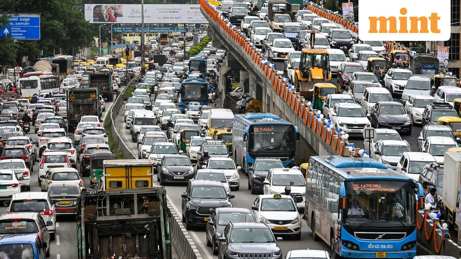 Bengaluru traffic from Whitefield to JP Nagar took 4 hours.