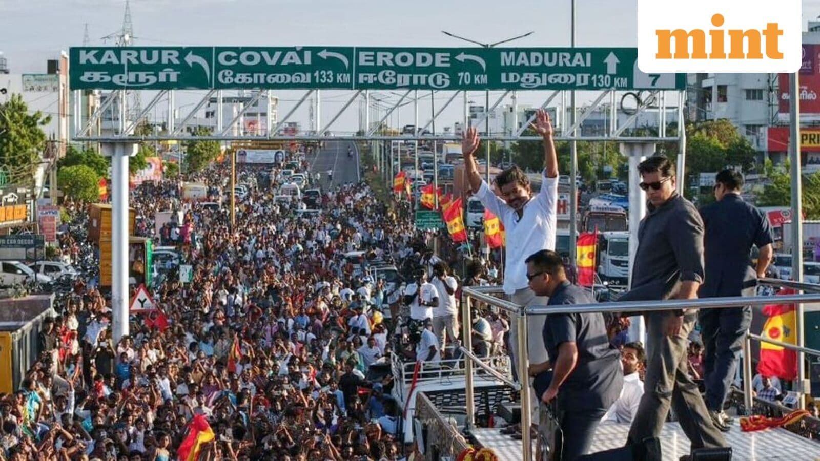 39 Dead, 2 Critical After Stampede at Tamilaga Vettri Kazhagam Rally in Karur