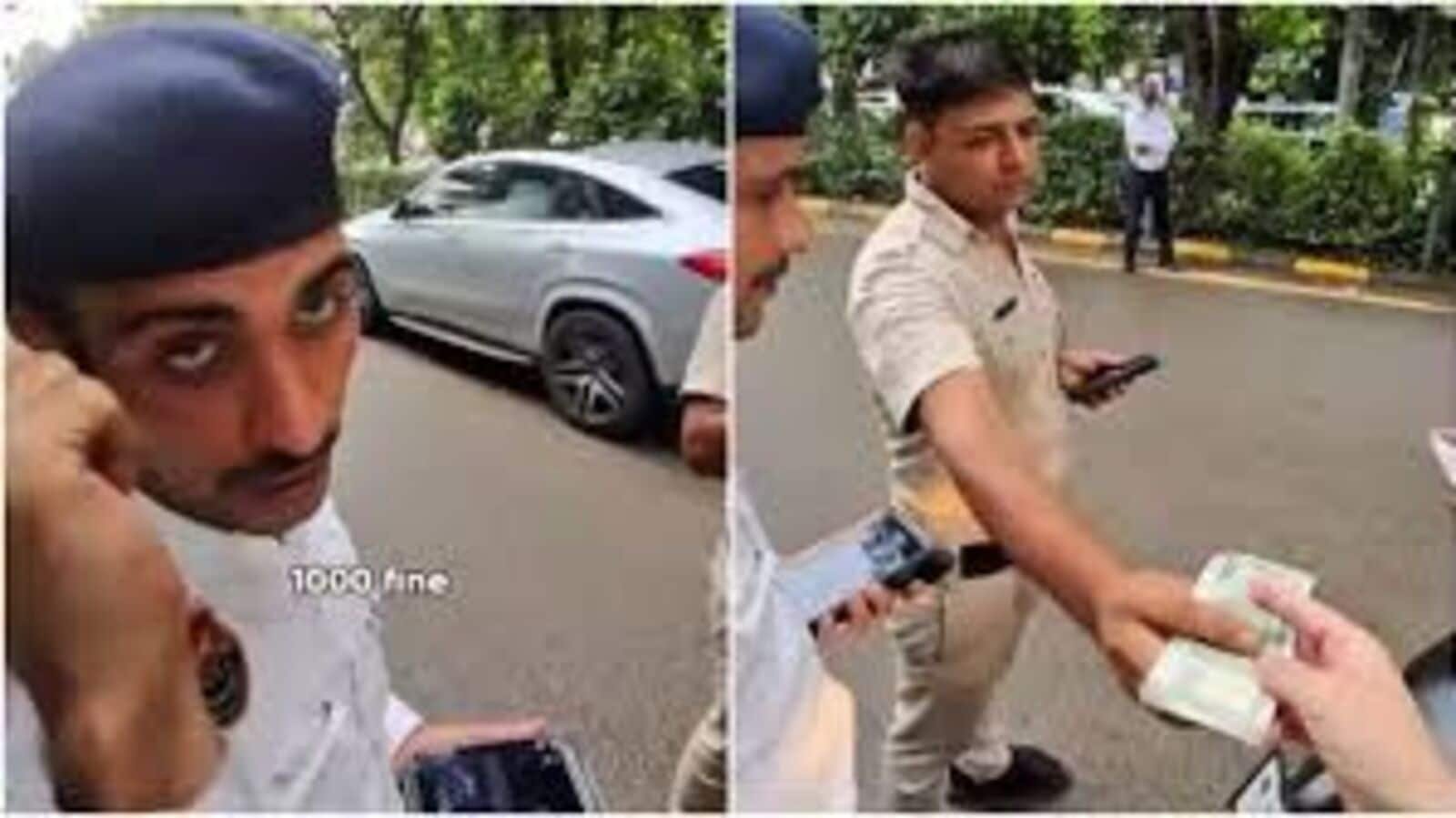 कैमरे पर पकड़ा गया: जापानी पर्यटकों से 'रिश्वत' लेने के बाद गुरुग्राम पुलिस को निलंबित कर दिया गया; Netizens सलाह 'पुलिस सुधार'
